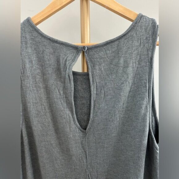 Splendid Eco Fleece Short Romper – Dusty Green, Size XL - Picture 4 of 7